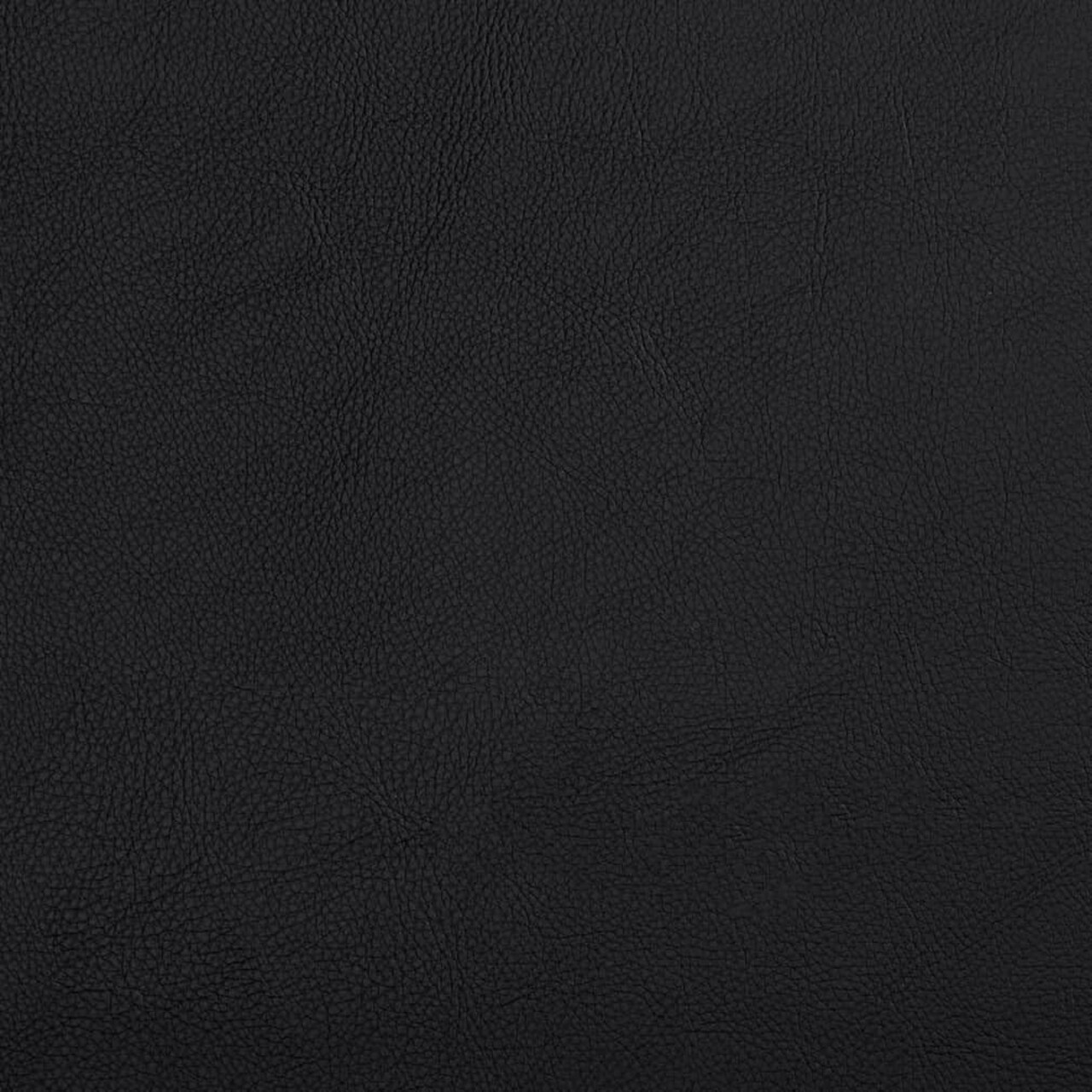 Black Performance Ink Resistant Pet Friendly Polyurethane Vinyl Upholstery Fabric by The Yard - SKU: Jenna Black